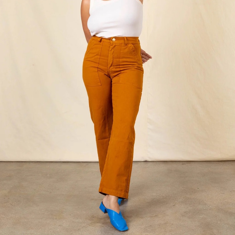 Big Bud press work pants - spicy mustard